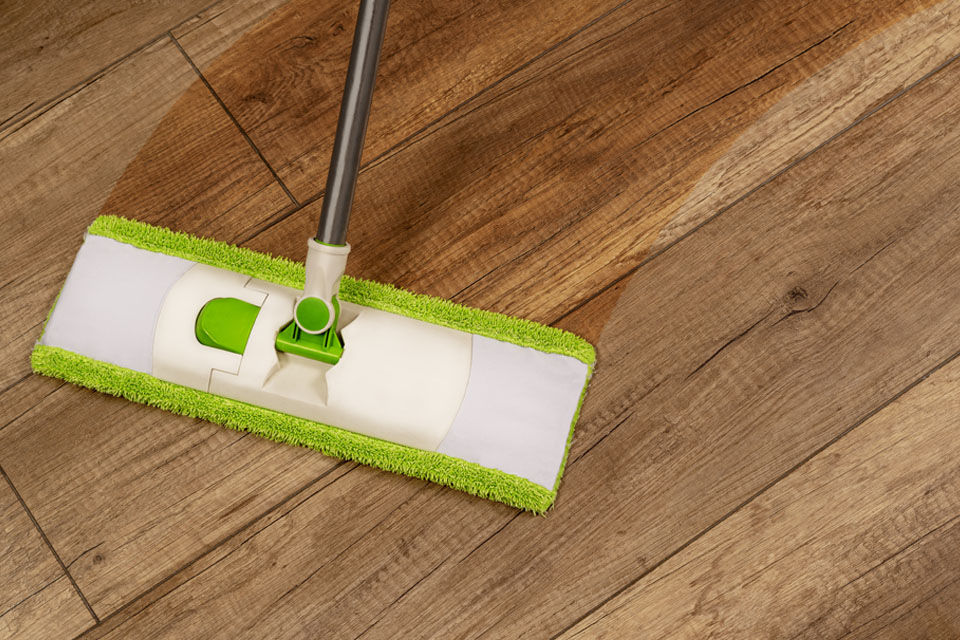 PVC vloer veilig schoonmaken